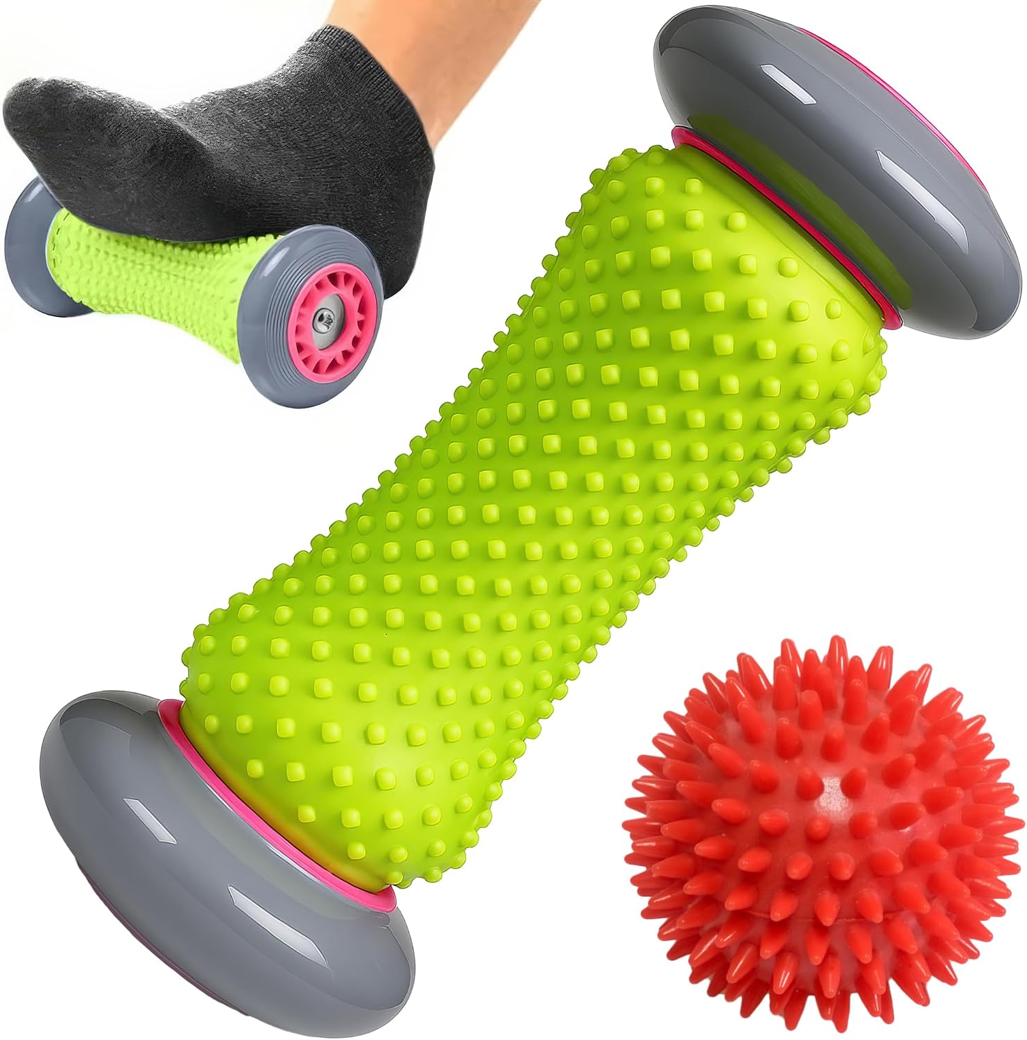 Detalle de ROMIX Foot Massage Roller Set 2-piece
