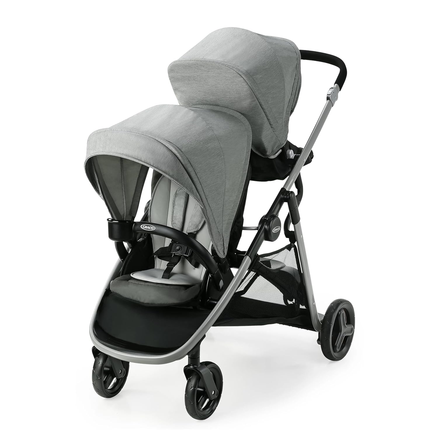 Graco Ready2Grow LX 2.0 Double Stroller: Flexible Seating for Growing Families