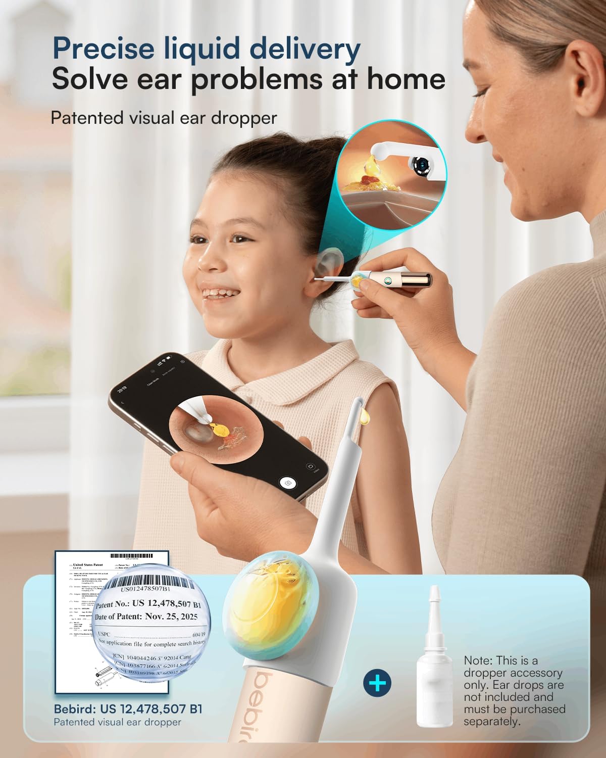 Thumbnail 6 de Bebird Earsight Ultra Ear Wax Removal Kit with 2K HD Camera (Wireless, 90-Minute Battery)