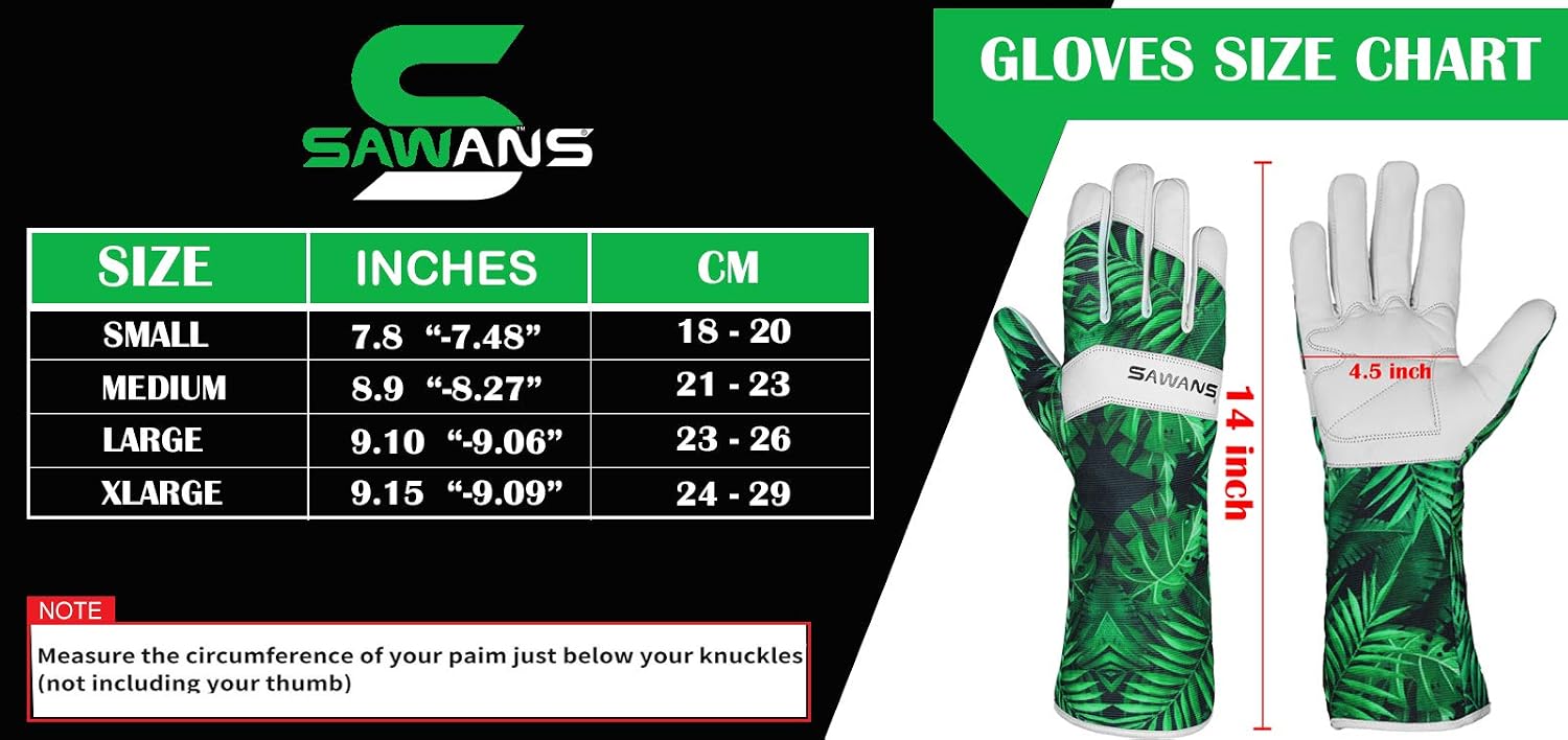 Thumbnail 4 de Goatskin Leather Gardening Gloves L — Thorn‑Proof Garden Gloves