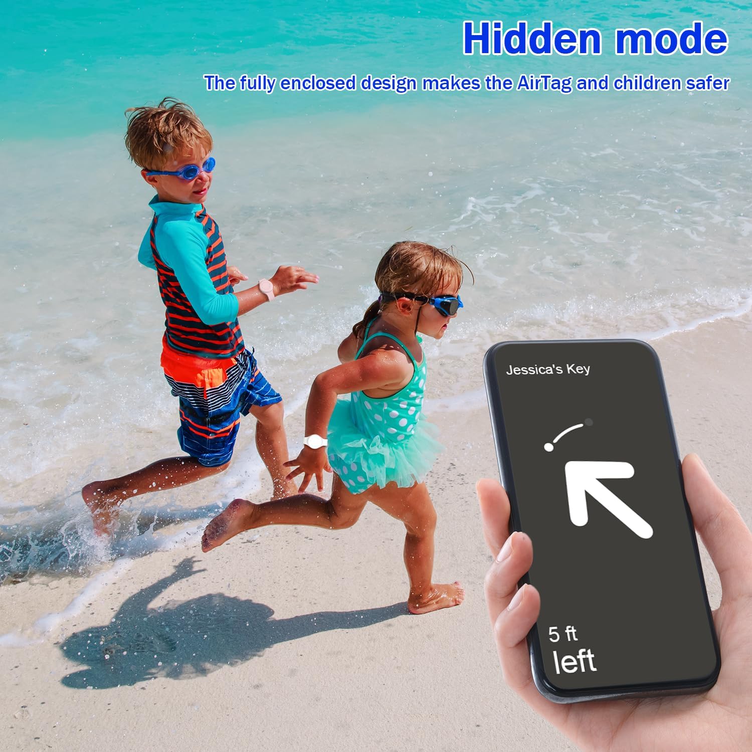 Thumbnail 3 de R-fun Air Tag Armbänder Kinder 2er Pack