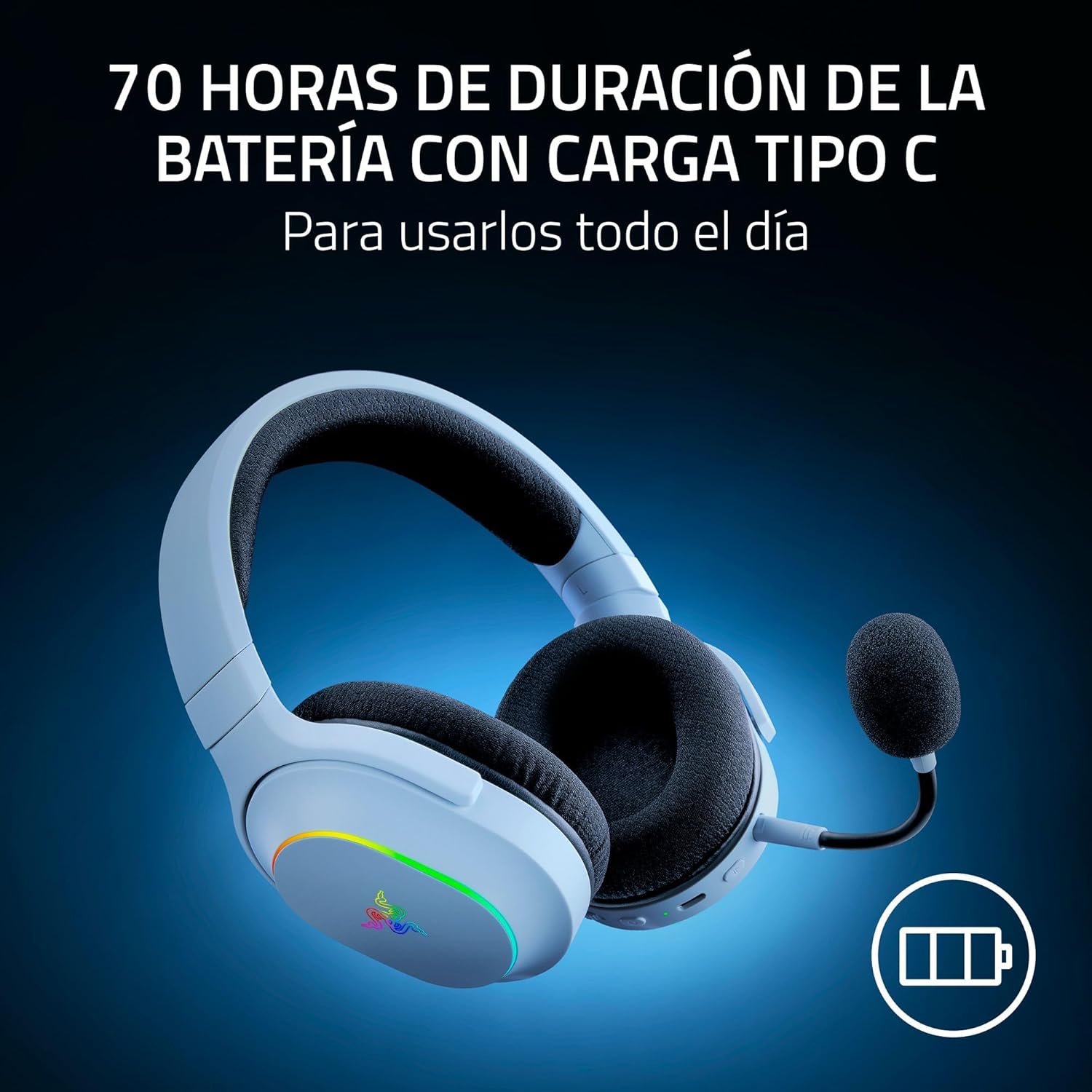 Thumbnail 6 de Razer Barracuda X Chroma 🎮 Auriculares inalámbricos multigaming