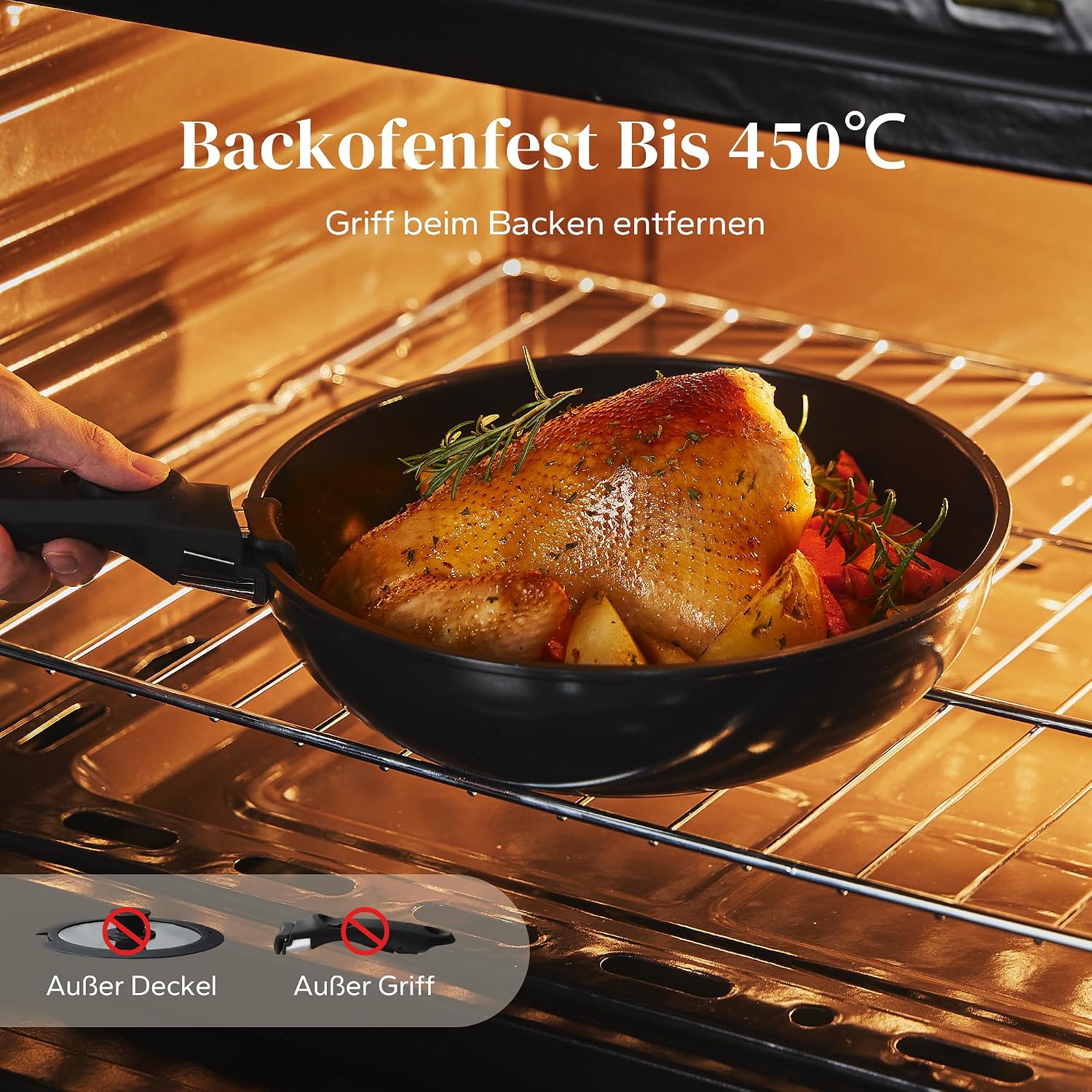 Detalle de Redchef Topfsets Pfannenset 16-teilig