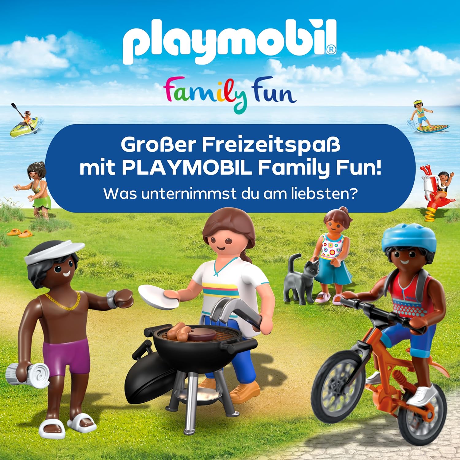 Thumbnail 6 de PLAYMOBIL 70088 Familien-Wohnmobil für Camping