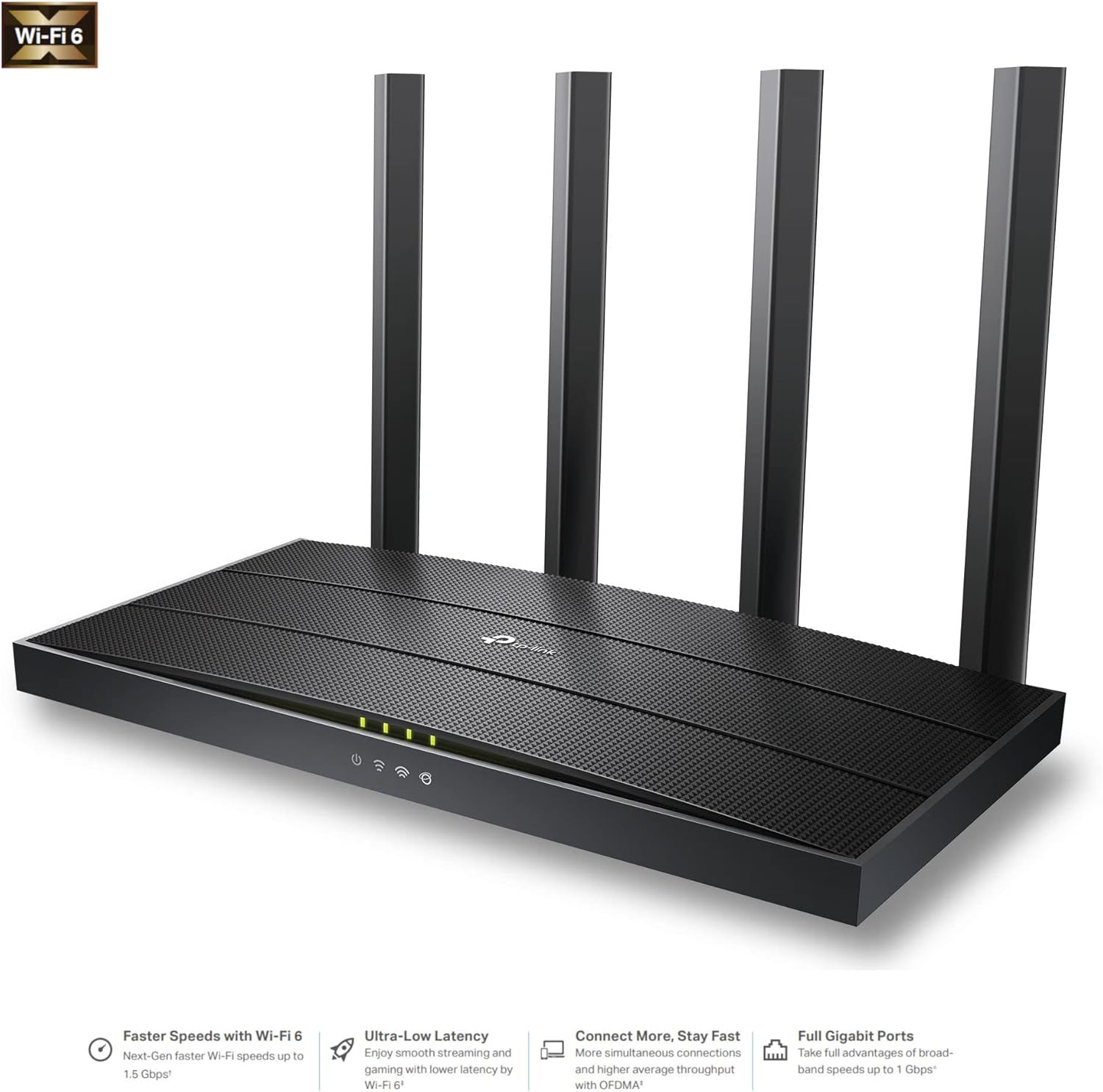 Thumbnail 1 de TP-Link Archer AX12 Next-Gen WiFi 6 AX1500 Dual-Band Router