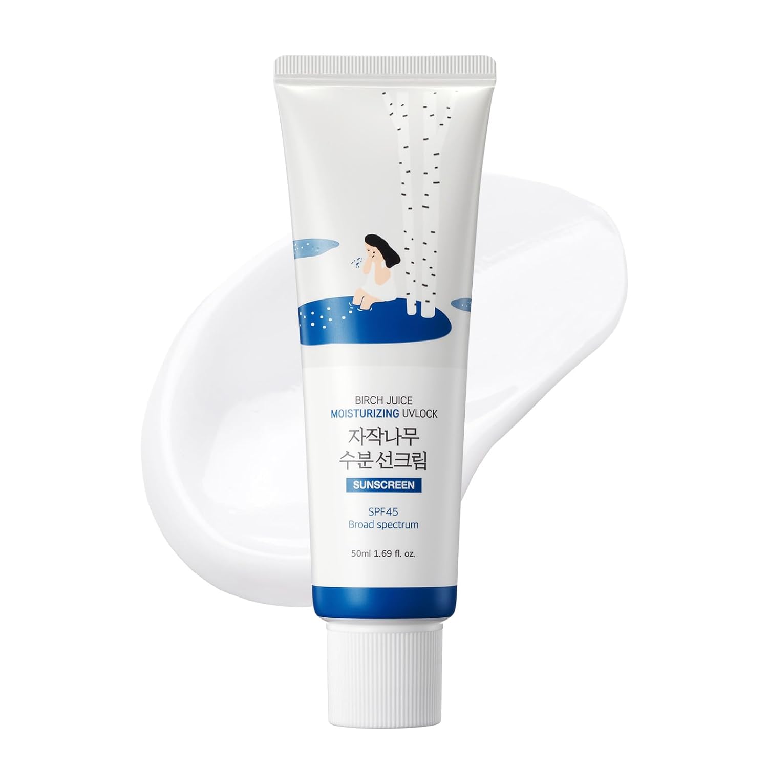 Detalle de ROUND LAB Birch Juice Sunscreen SPF 45