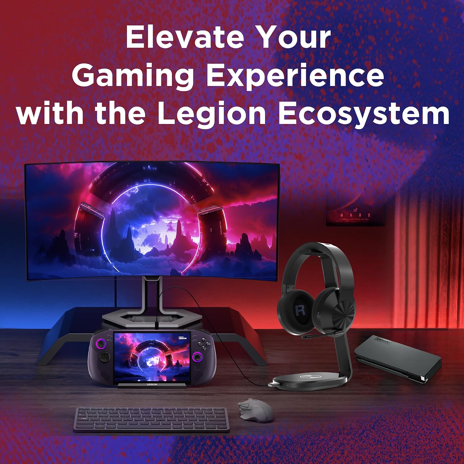 Detalle de Lenovo Legion Go S Gaming Console (8-Inch, Nebula Nocturne Black)