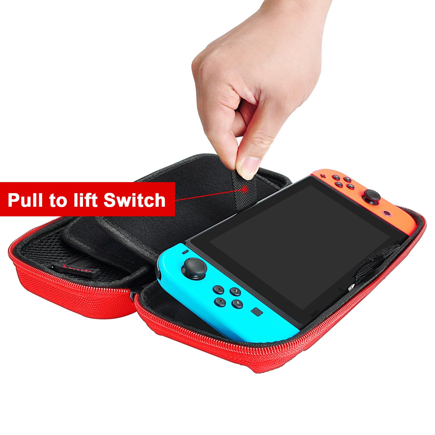 Detalle de daydayup Switch Carrying Case 24 Slots