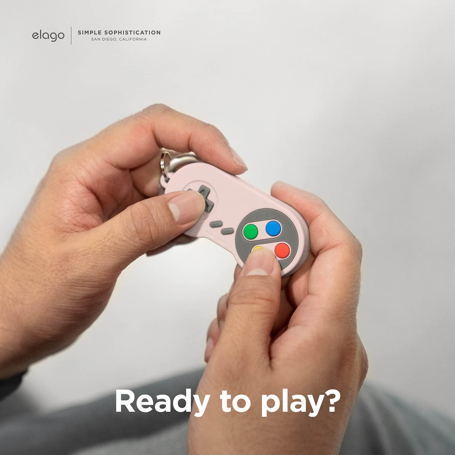 Thumbnail 6 de elago W5 Coque porte-clés compatible AirTag (2e génération & 1re génération) – protection antichute, design rétro