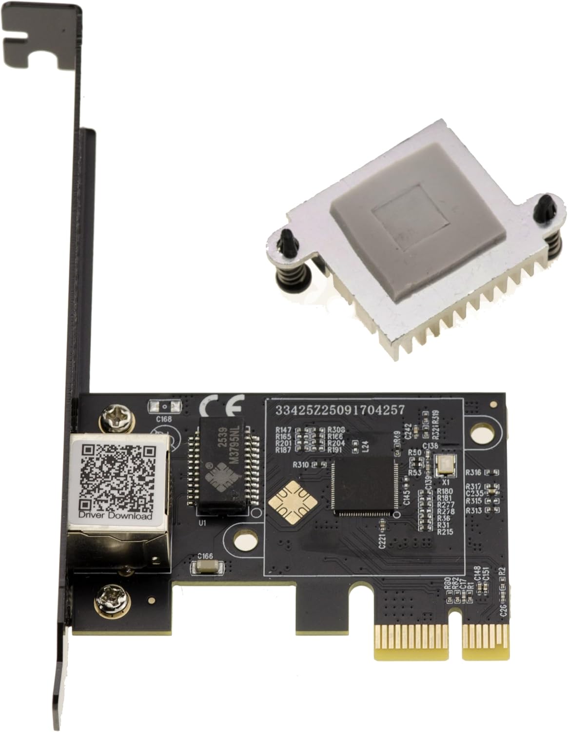 Detalle 1 de KALEA-INFORMATIQUE karta sieciowa PCIe 10G RJ45 z Realtek RTL8127