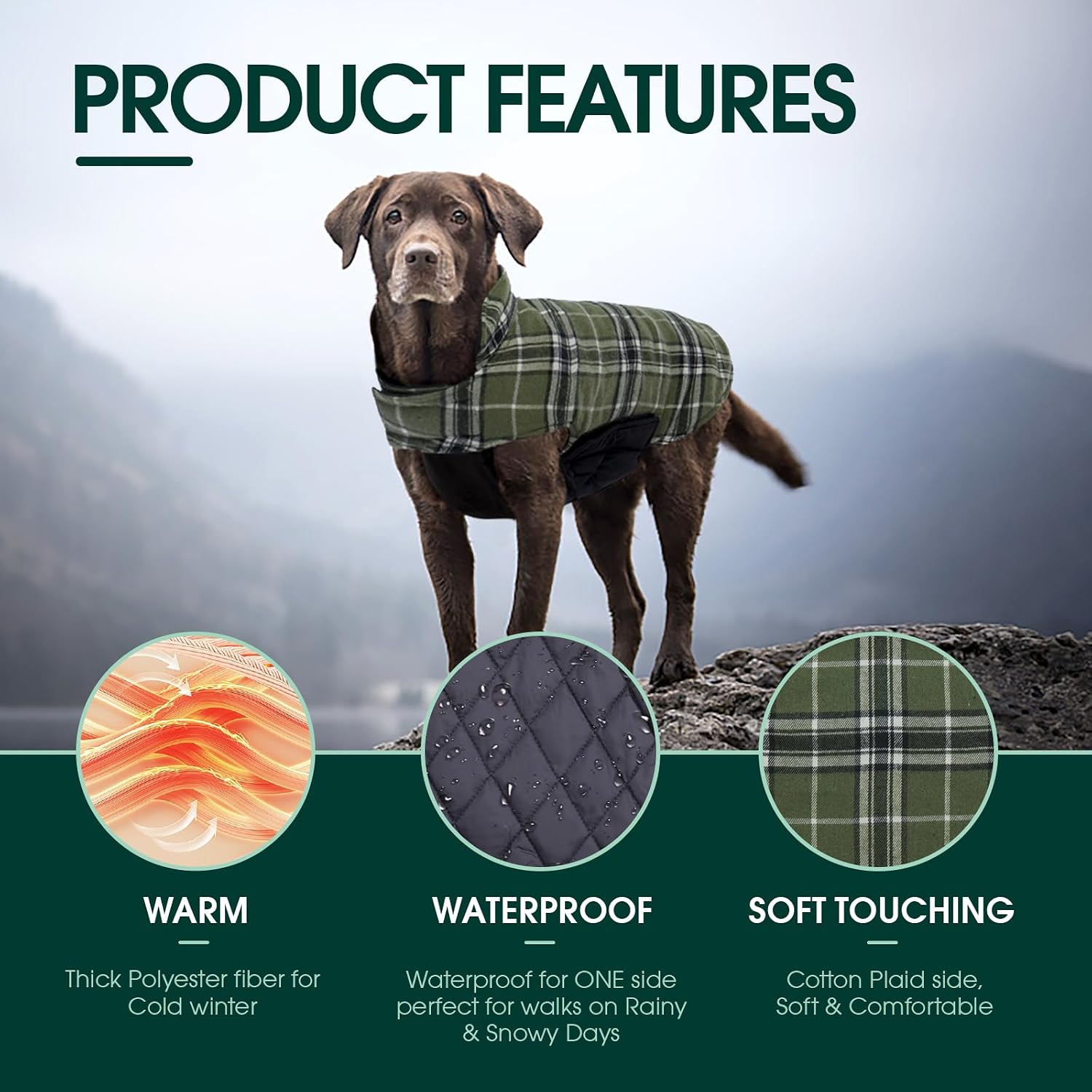 Detalle de Kuoser Dog Coat 2XL