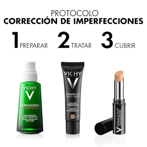 Thumbnail 3 de VICHY DERMABLEND Make-Up 25 Nude, 30 ml – Foundation mit hoher Deckkraft