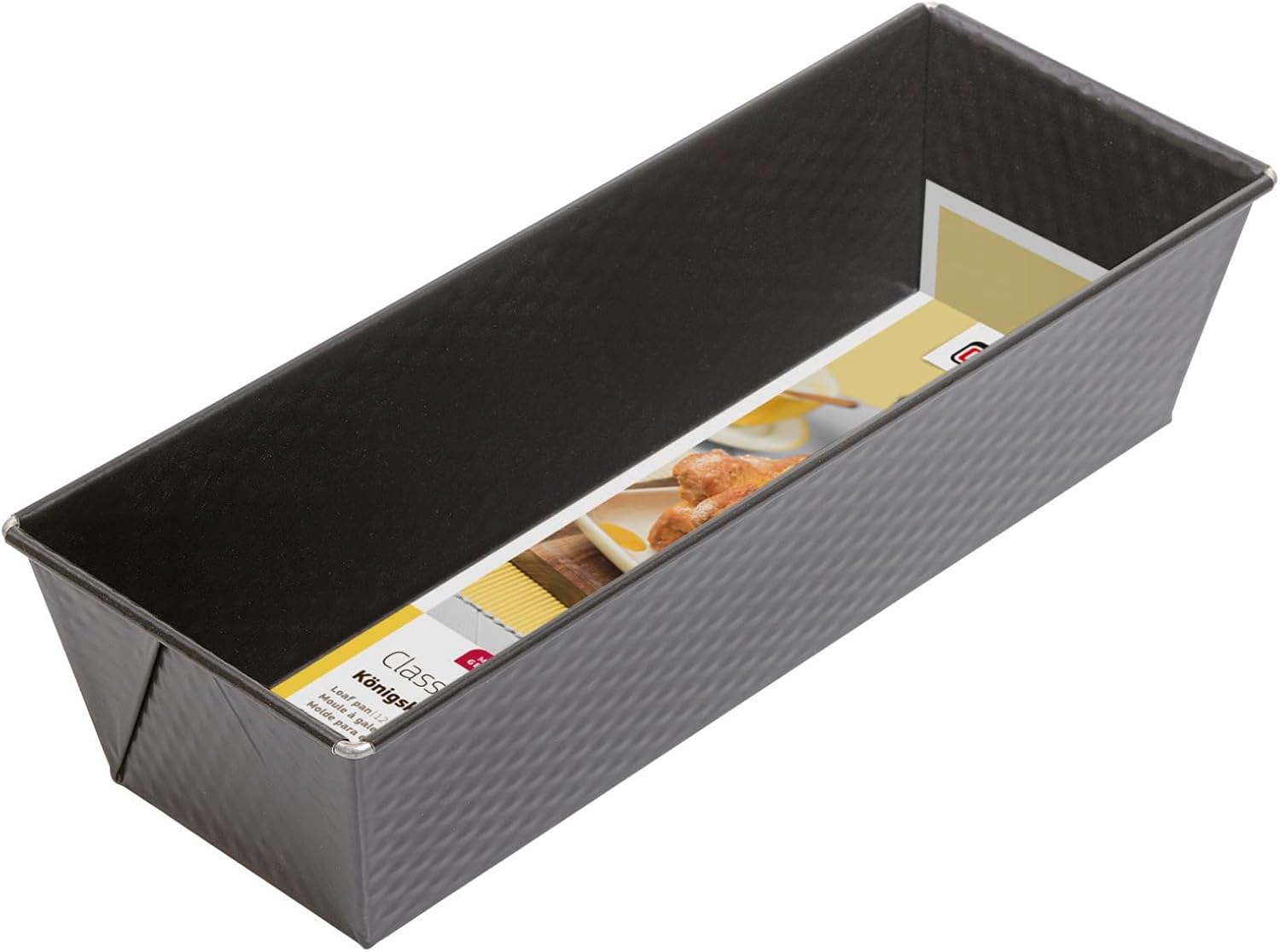 Detalle 1 de Original Kaiser Classic Kastenform Kuchen 30×11×8 cm – Antihaft, sauerteigbeständig
