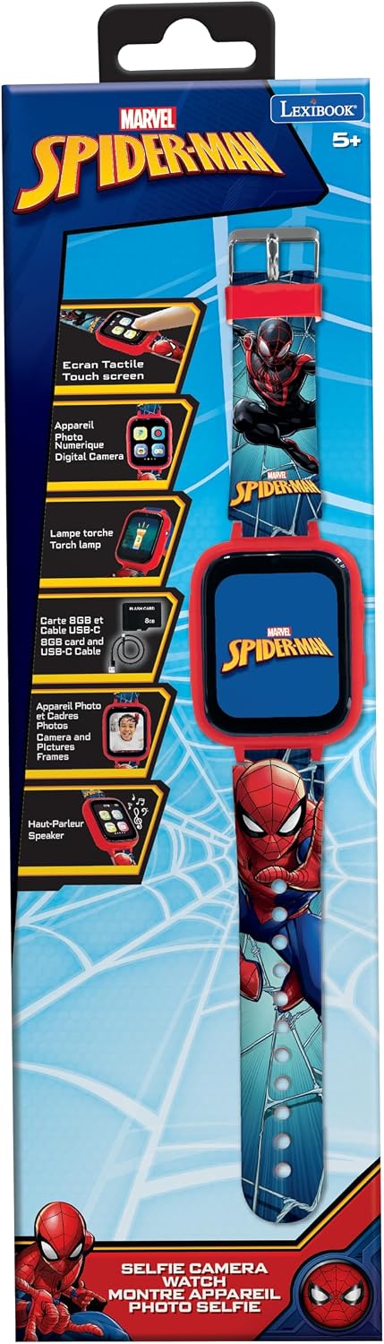 Thumbnail 4 de Lexibook Spider-Man Montre Caméra DMW070SP – Montre multifonctions pour enfant