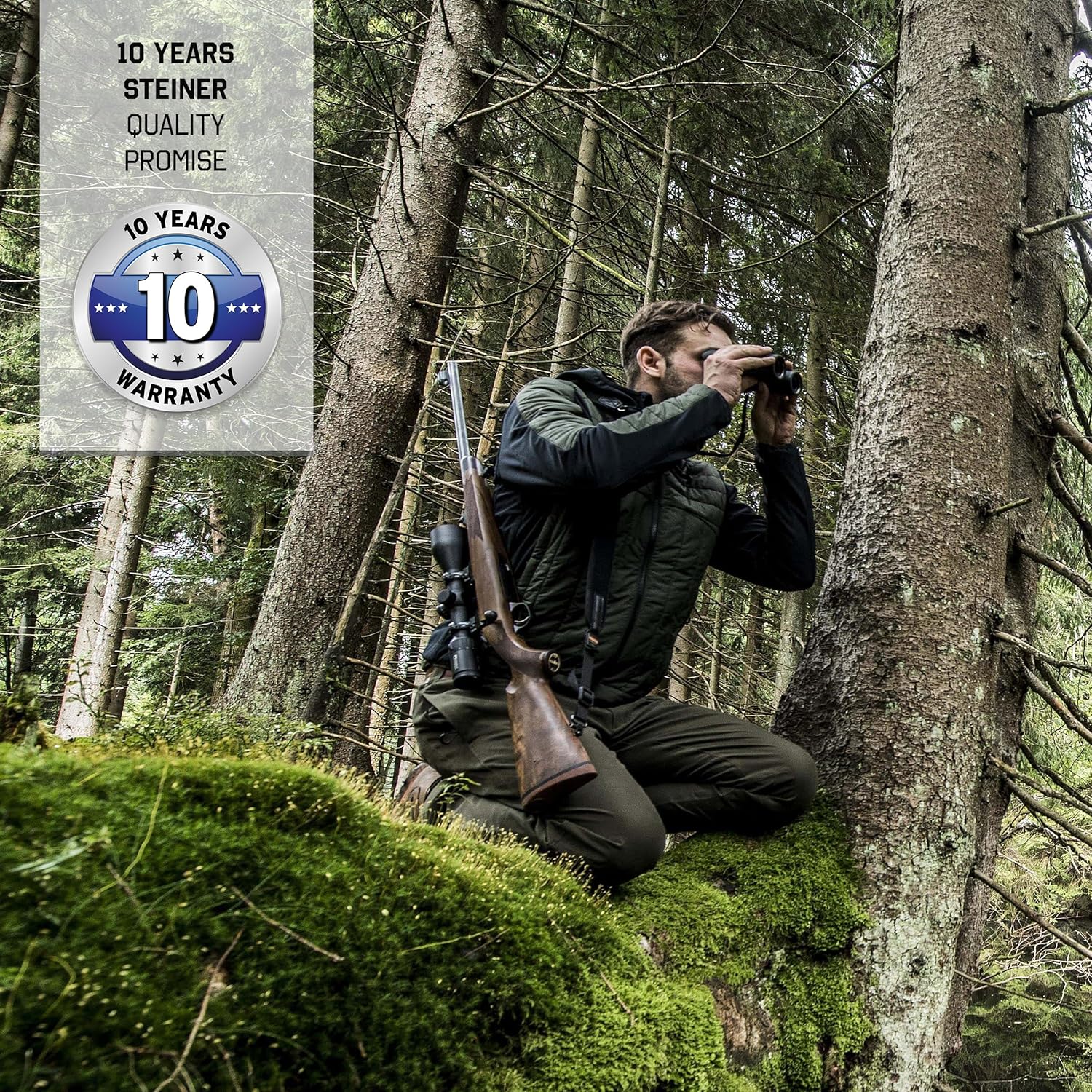 Thumbnail 3 de Steiner Observer 10x42 hunting binoculars (roof prism) – bright, detailed 10x magnification