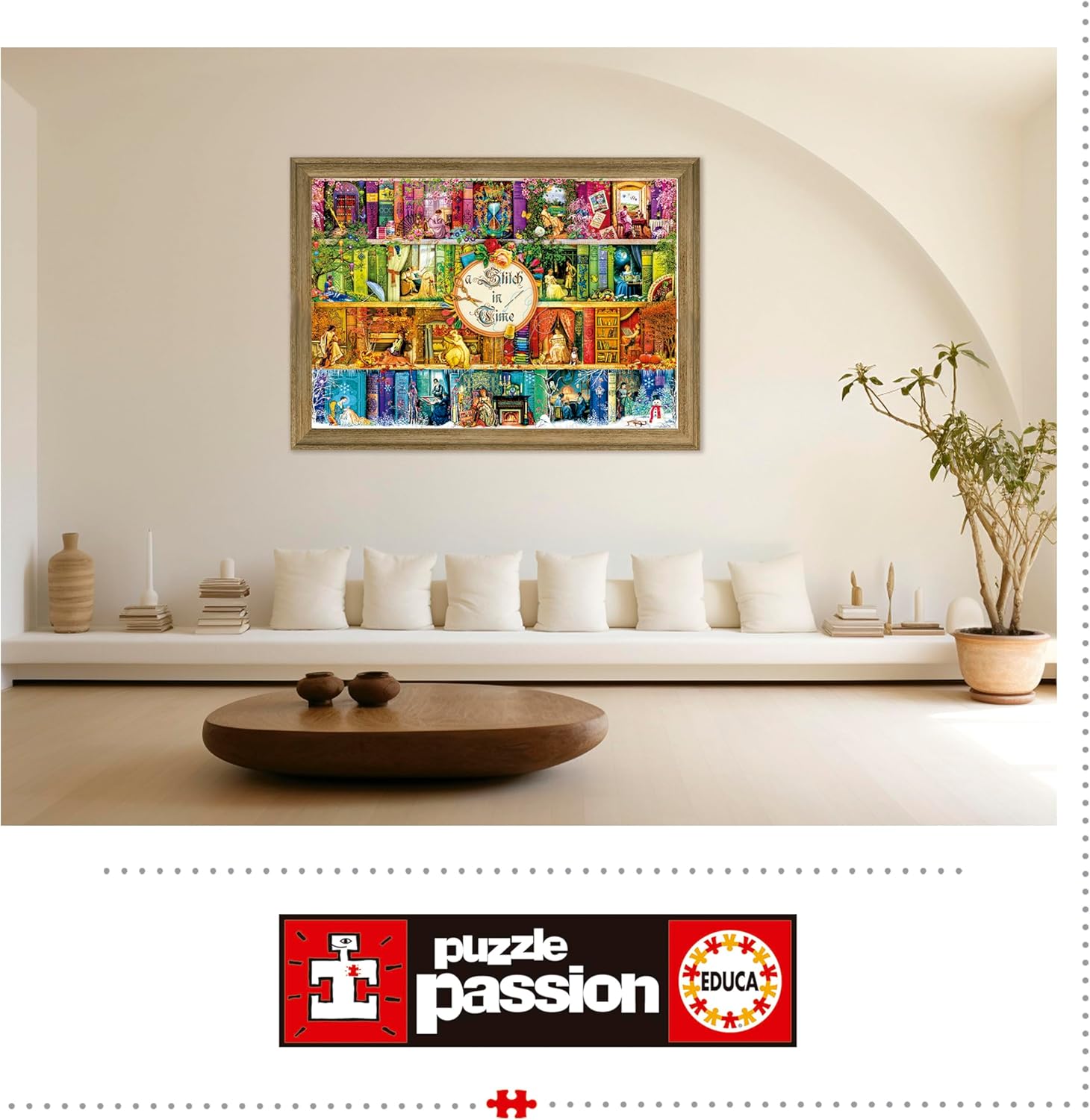 Thumbnail 3 de Educa Puzzle 3000 pezzi per adulti “Un punto nel tempo” (120 x 85 cm) con servizio pezzi mancanti