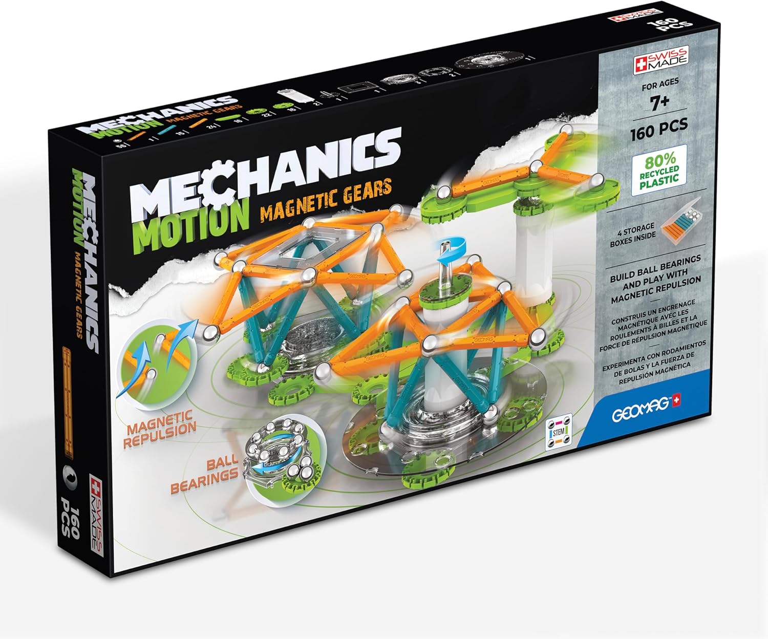 Detalle de Geomag Mechanics Motion Magnetic Gears