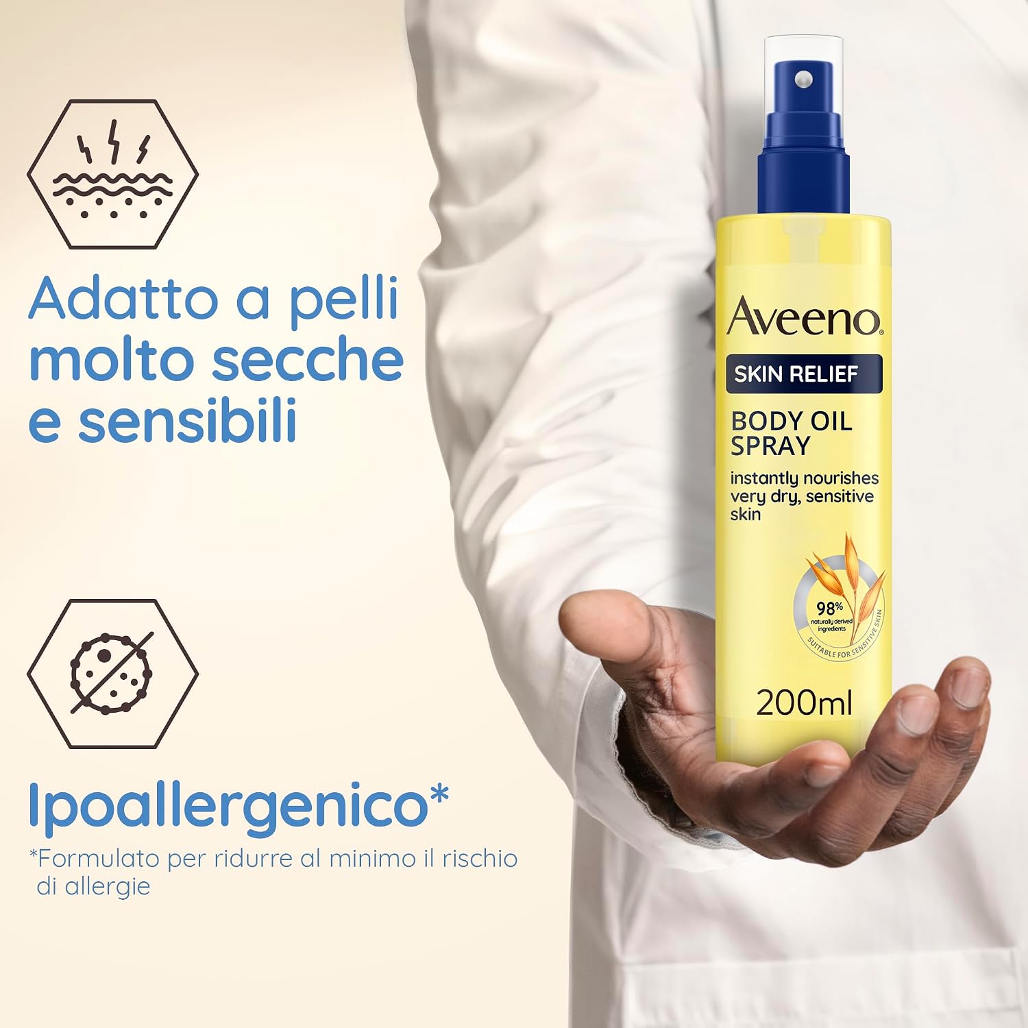 Thumbnail 3 de Aveeno Skin Relief olio corpo 200 ml