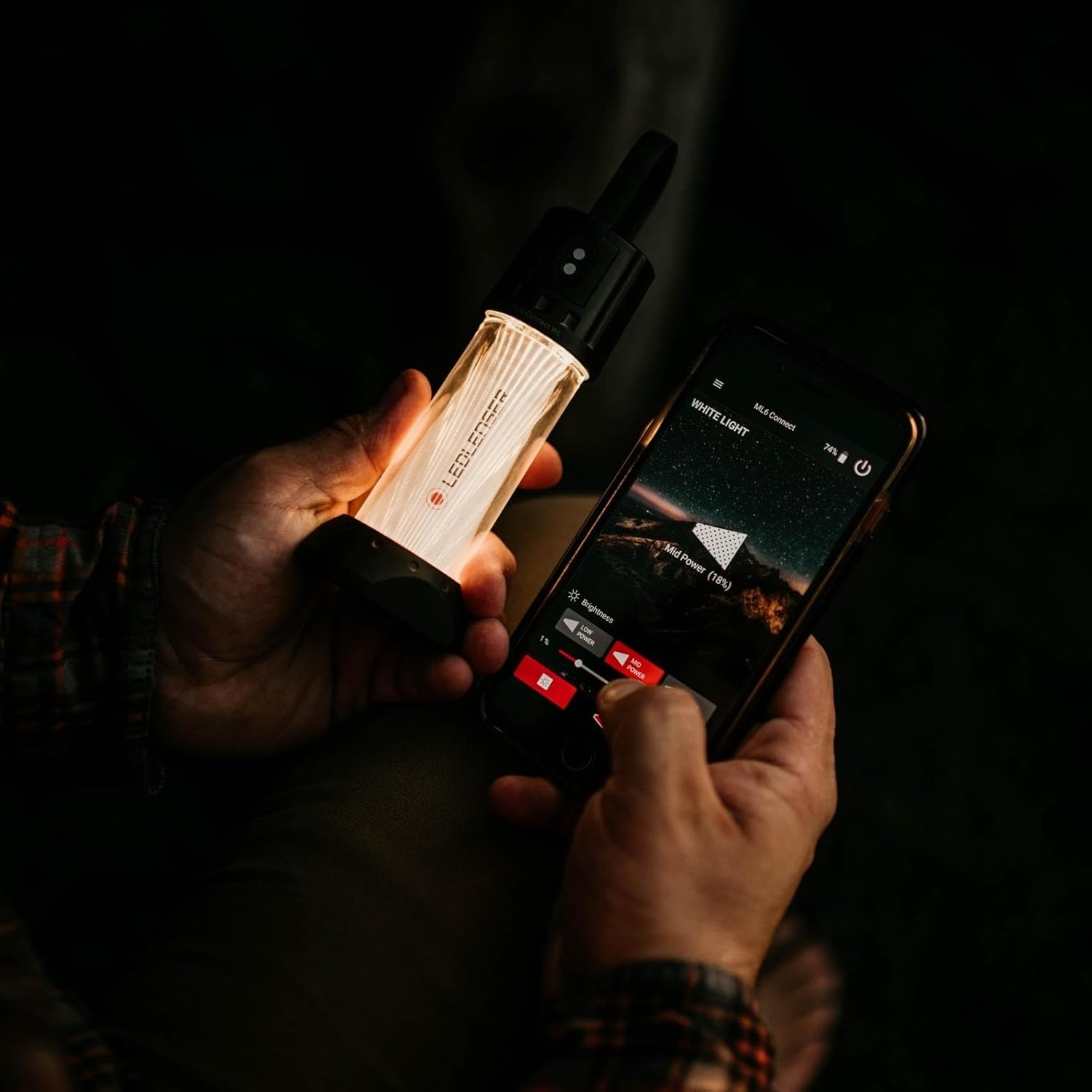 Thumbnail 6 de Ledlenser ML6 Connect Warm Light: Rechargeable Camping Lantern with Bluetooth, Remote Control and 750 Lumen Output