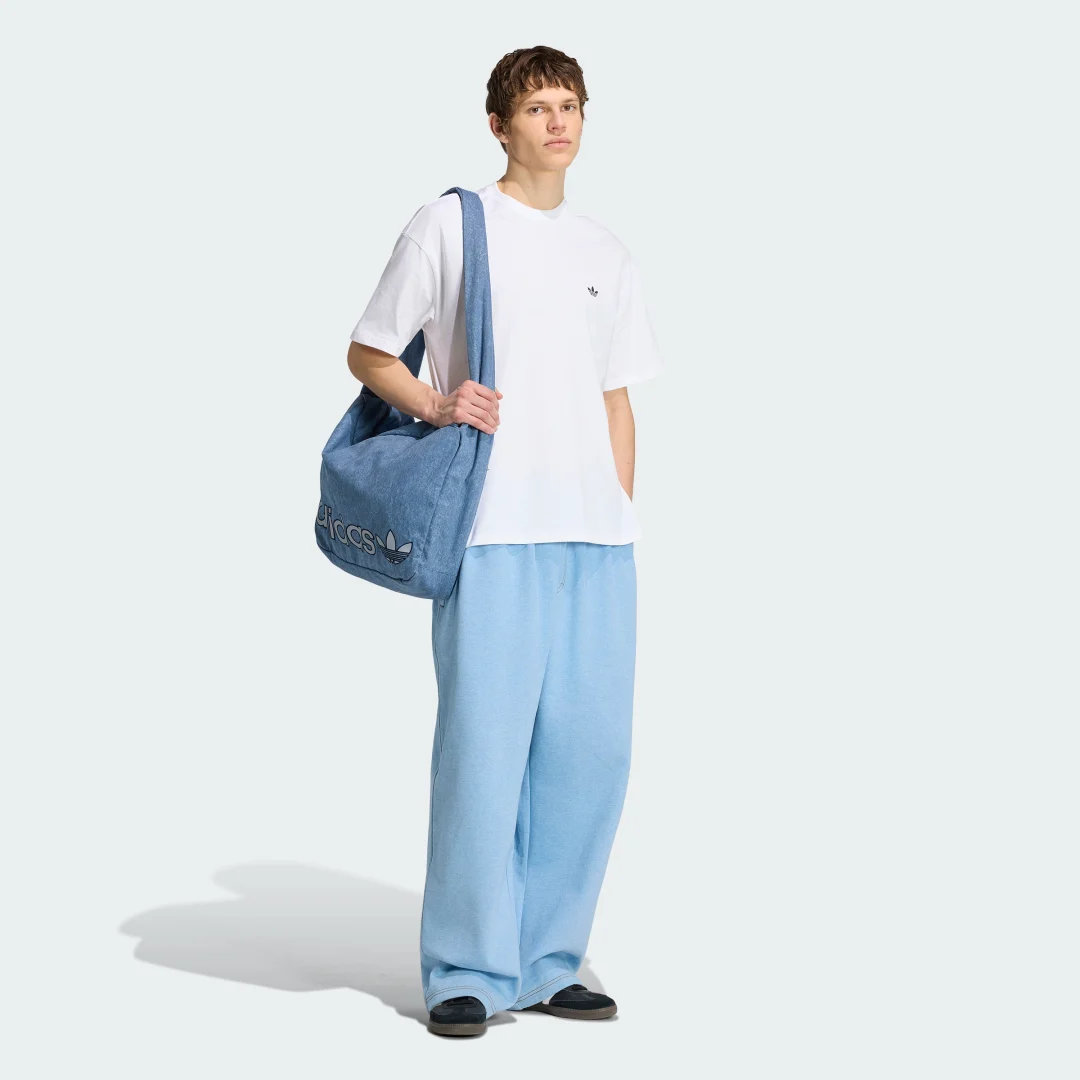 Detalle de Adidas pantalón holgado Trefoil Essentials
