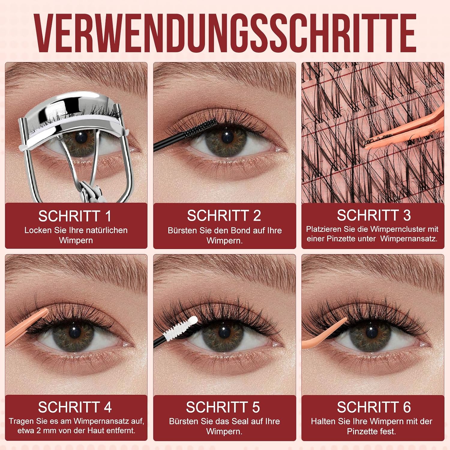 Thumbnail 6 de Higu clace Manga-Lashes Wimpern-Set 144