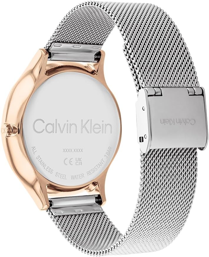 Thumbnail 2 de Calvin Klein Damen Quarz-Uhr Multi-Zifferblatt mit Edelstahl-Mesh-Armband (38 mm)