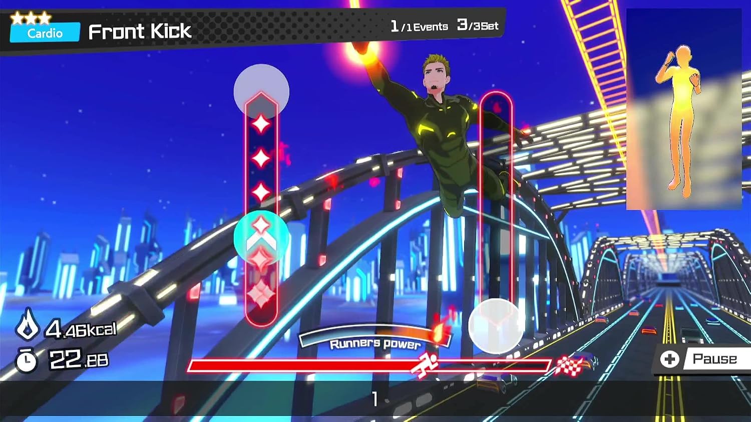 Detalle de Fitness Circuit – Kurzes, effektives Training auf der Nintendo Switch
