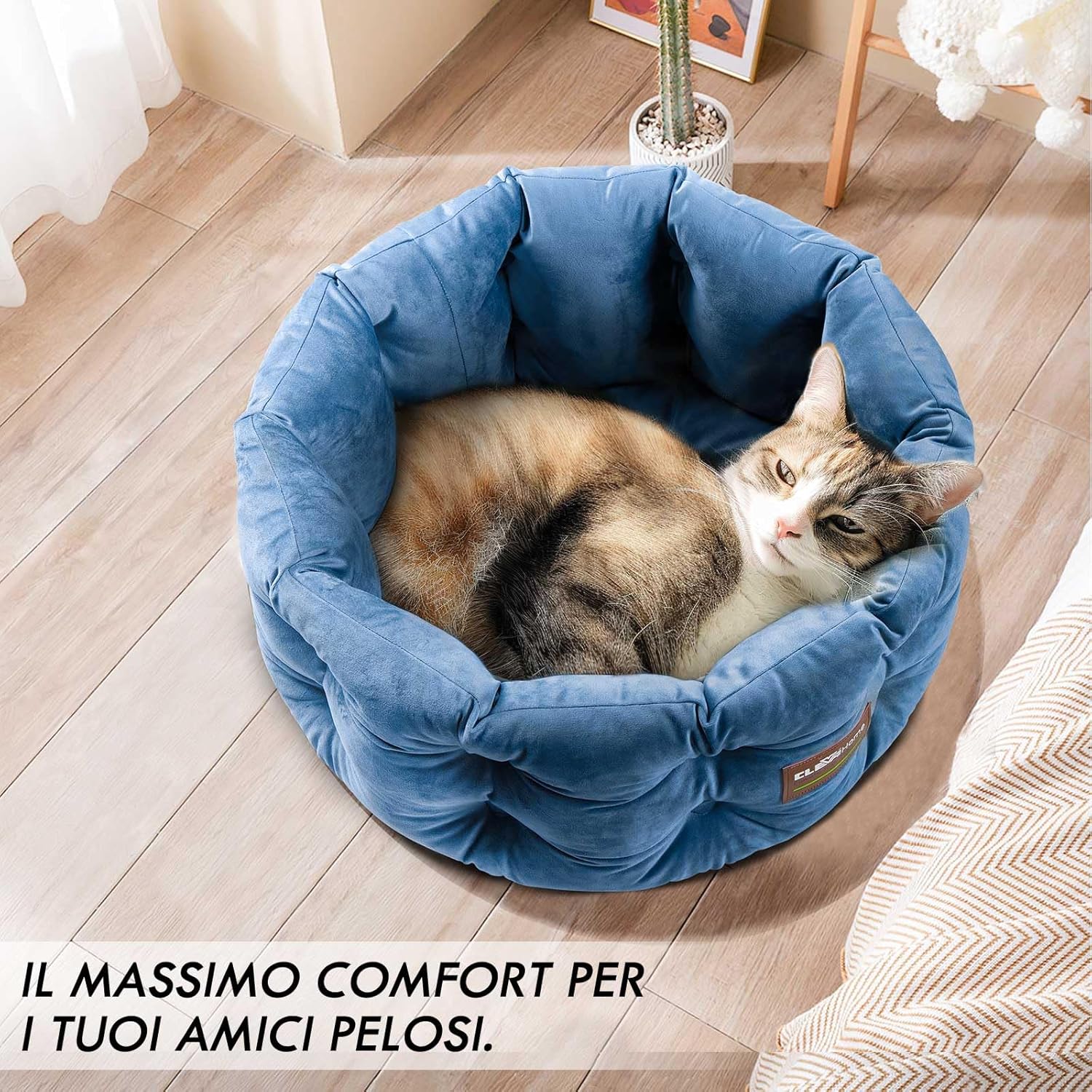 Detalle 2 de Cleva Cuccia Deep Nest per gatti fino a 7 kg 🐱