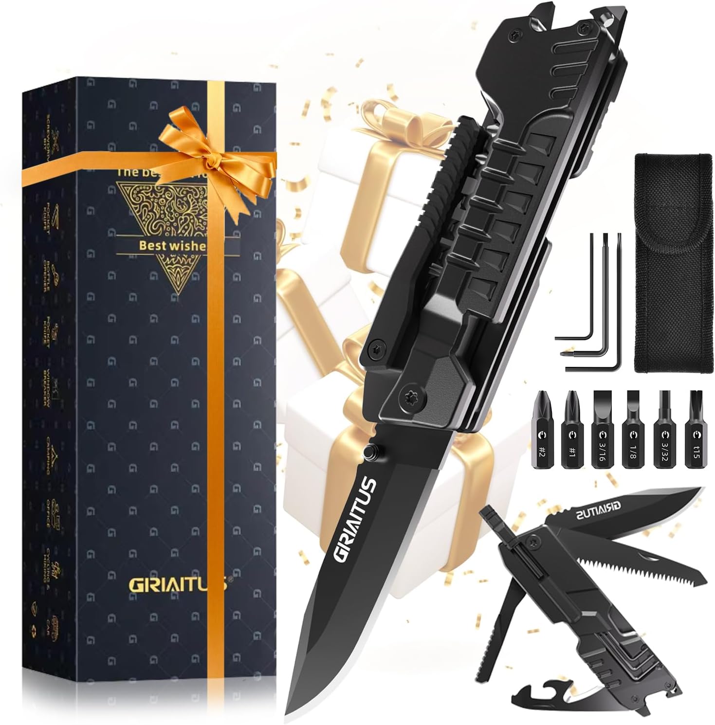 Detalle de Navaja Multiusos 17 en 1 Regalos Hombre