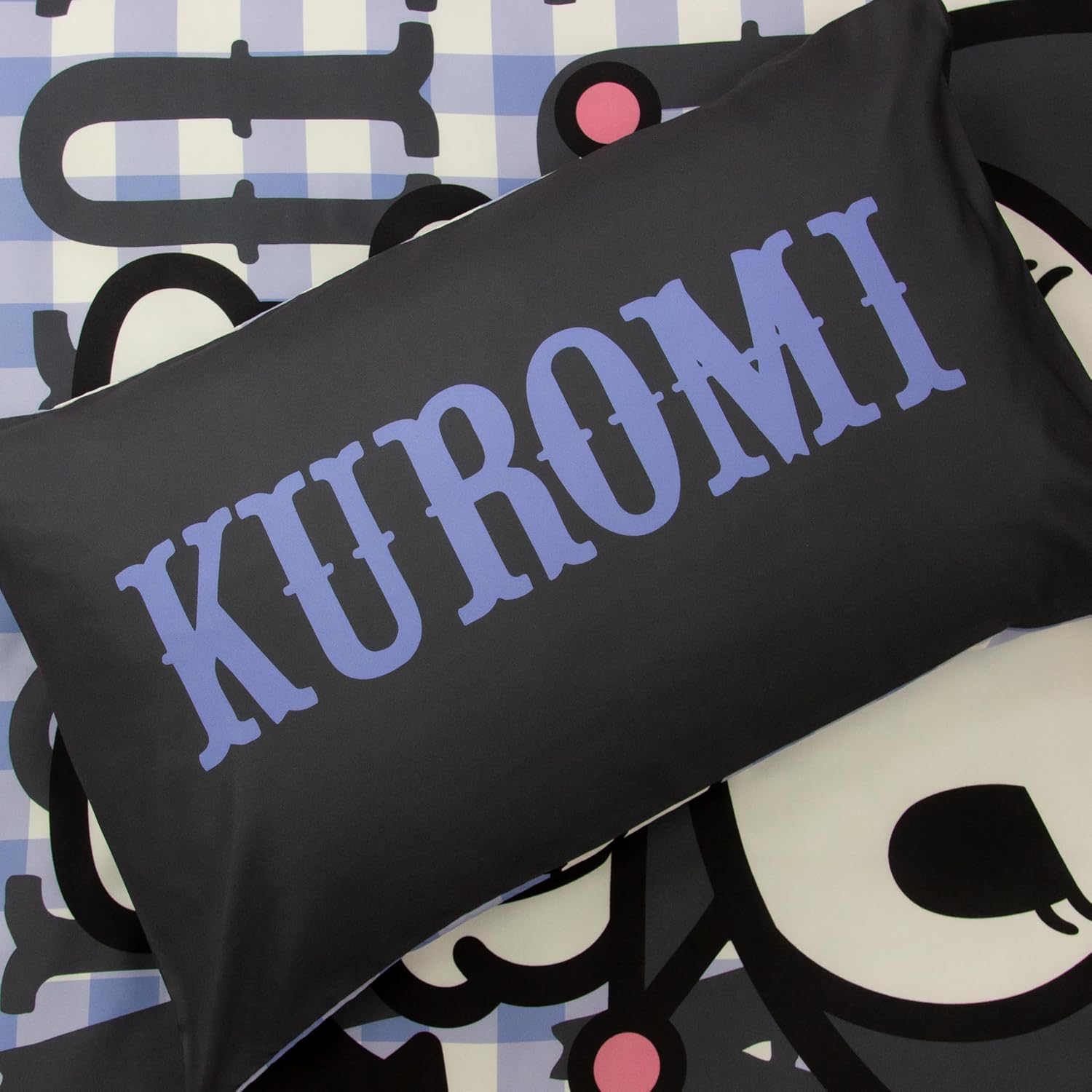 Detalle de Parure de lit Simple Hello Kitty – Kuromi Réversible (135 x 200 cm)
