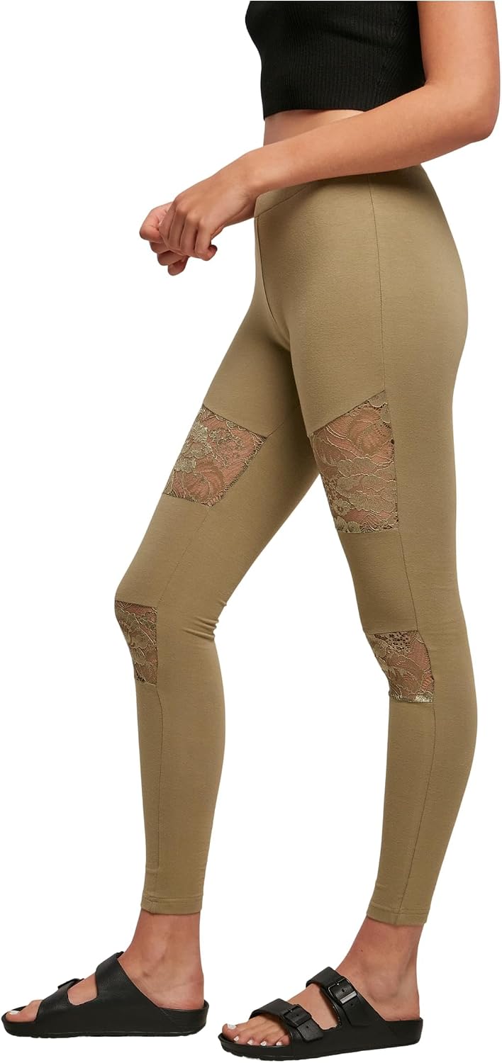 Thumbnail 3 de Urban Classics Damen Laces Inset Leggings