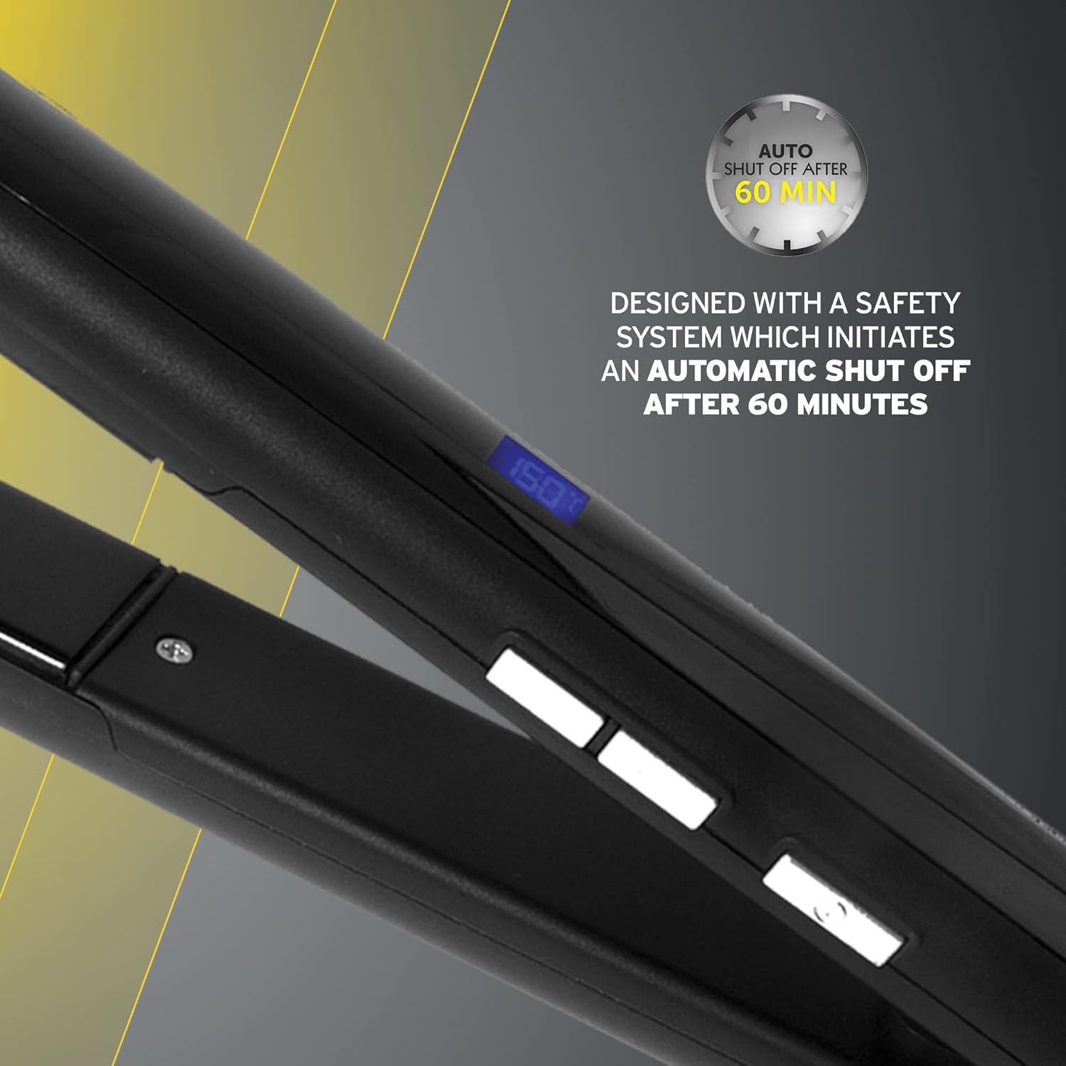 Detalle 2 de Wahl Afro Hair Straightener, Black — A practical choice for textured hair styling