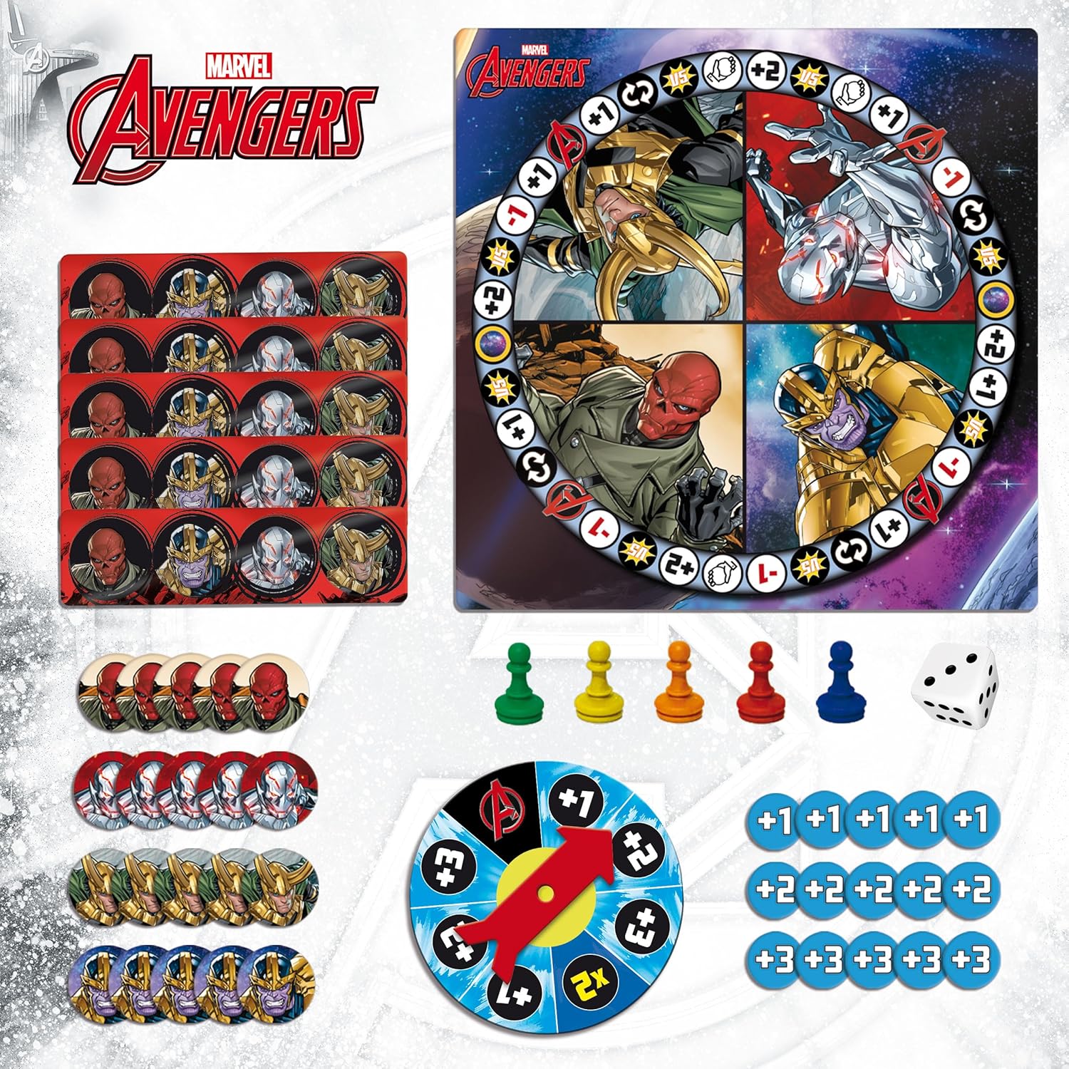Detalle de Lisciani Avengers Brettspiel — Besiege Thanos 🎲