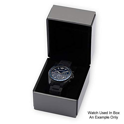 Thumbnail 2 de Emporio Armani Orologio da Uomo AR11143: cronografo da 43 mm in acciaio con cinturino in pelle