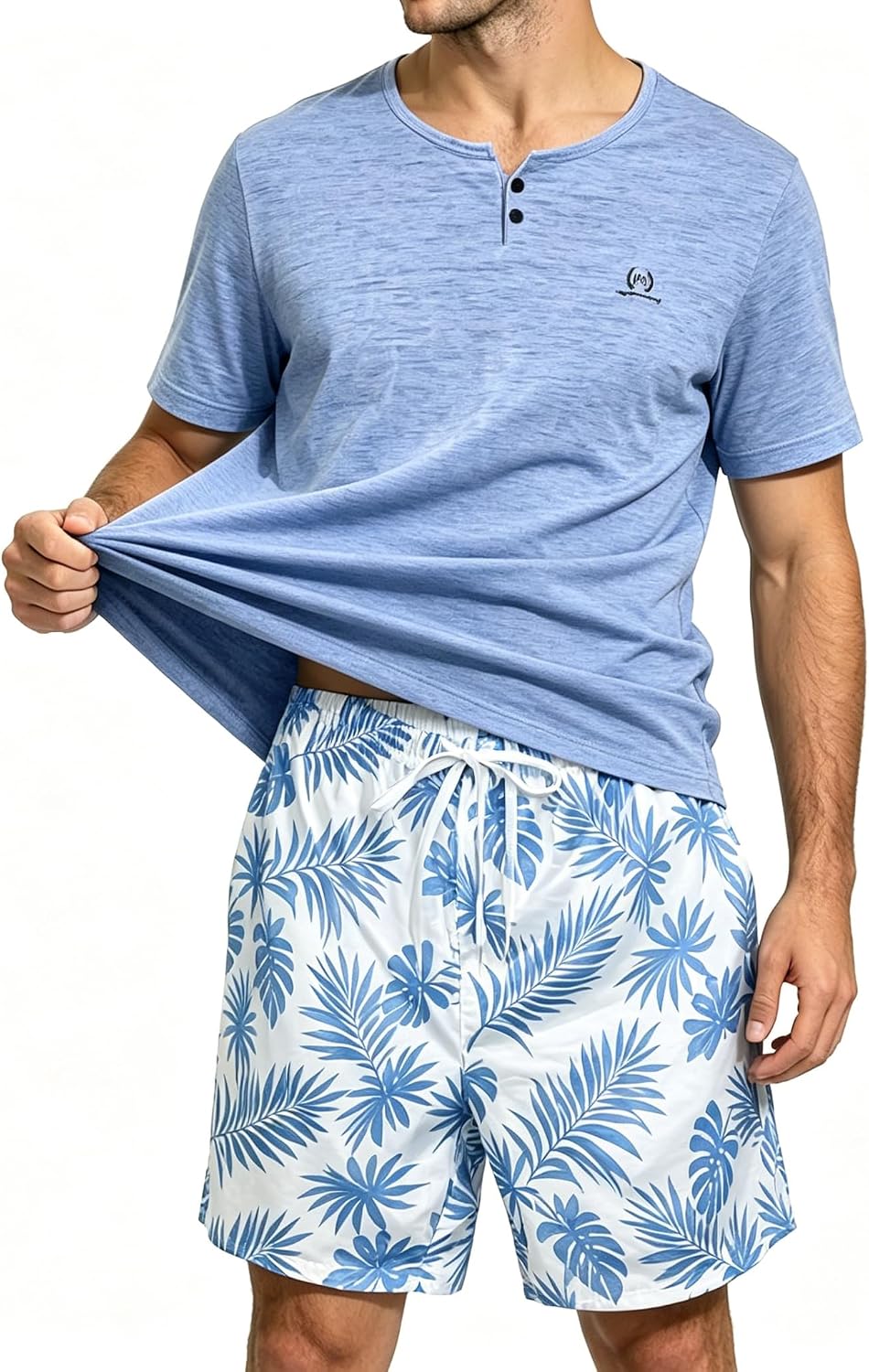 Thumbnail 6 de Zefortex Men's Pajama Lounge Set, 2-Piece