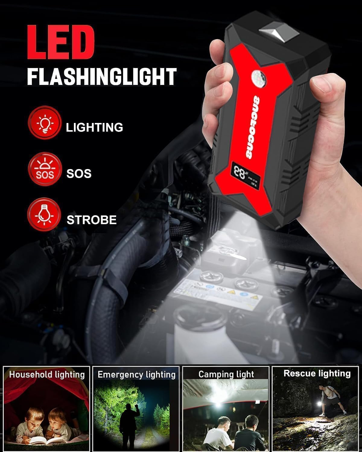 Thumbnail 4 de Starthilfe Powerbank 4000A 12V für Pkw