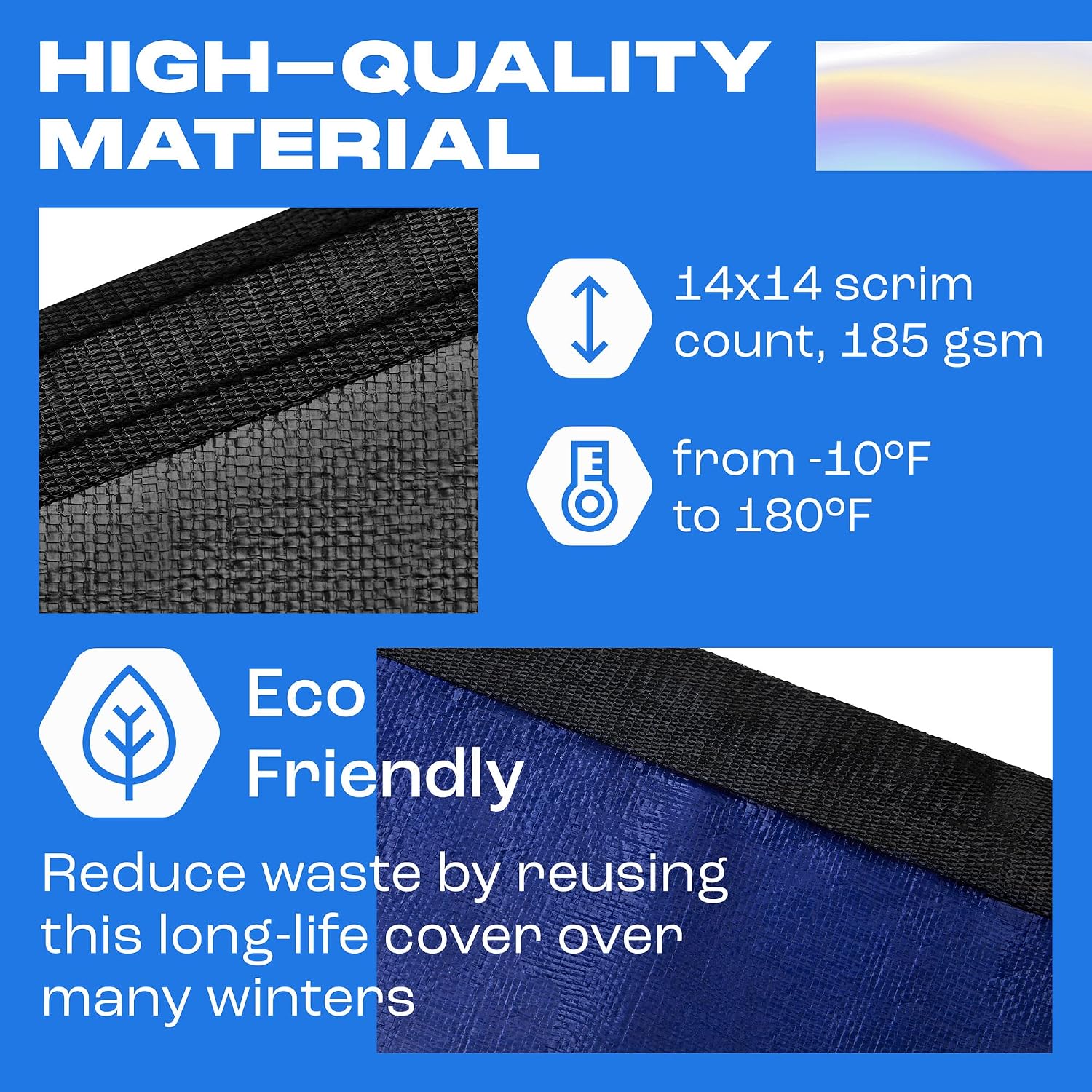Detalle de Yankee Pool Pillow YPC-RO- 24 Round Above-Ground Winter Pool Cover