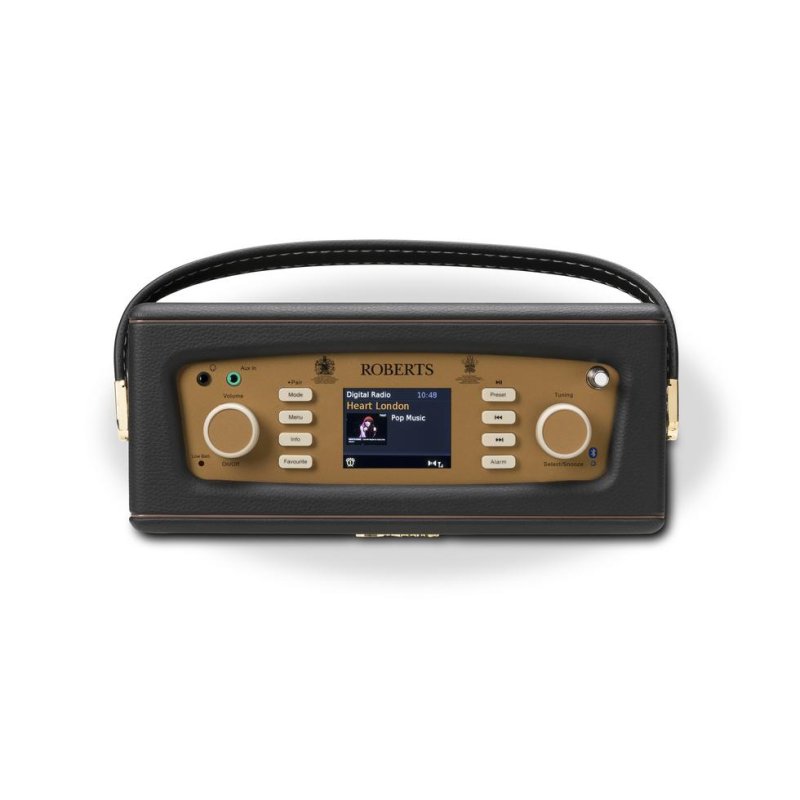 Thumbnail 2 de Roberts Revival RD70 DAB+ FM Bluetooth – Radio portátil en negro, diseño clásico y sonido premium