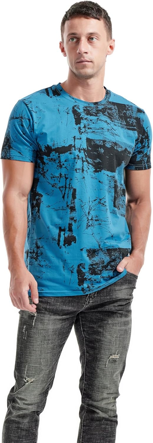 Thumbnail 1 de RONOMO Herren T-Shirt – 95% Baumwolle, 5% Spandex, Mikroelastik, hautfreundlich