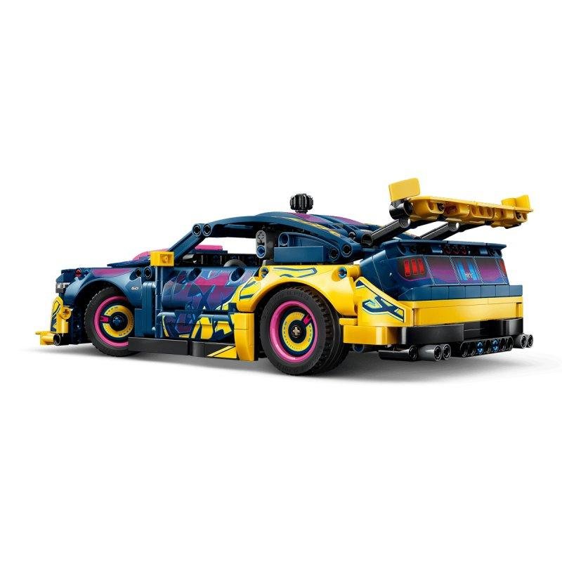Detalle de LEGO Technic Taller de Tuning Coche Ford Mustang GT 42236 (973 piezas)