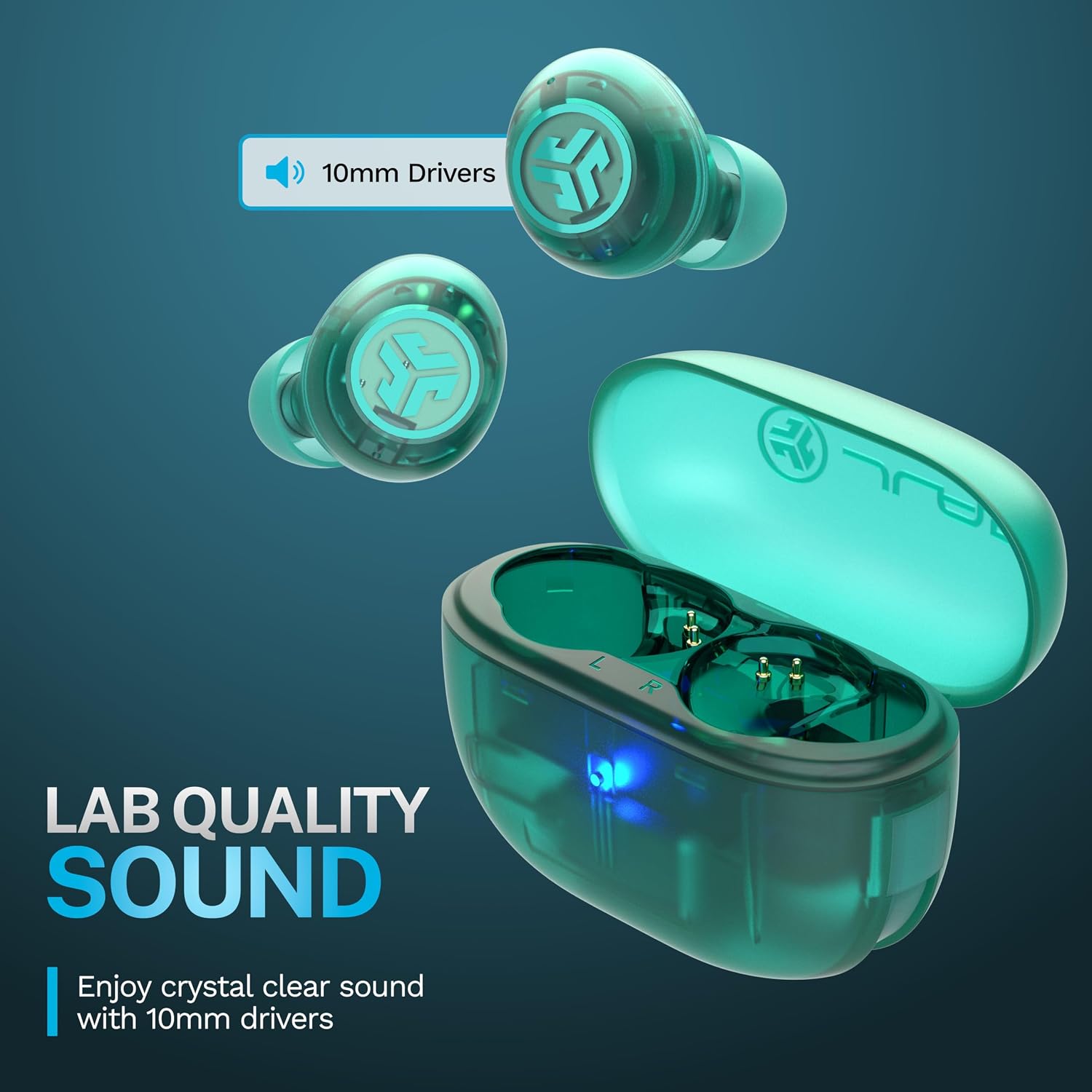 Thumbnail 3 de JLab Go Pop ANC True Wireless In-Ear Bluetooth Kopfhörer mit Multipoint & ANC