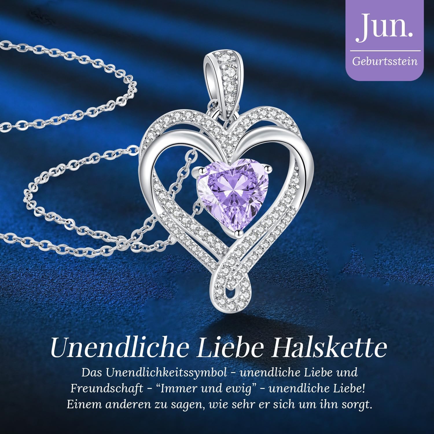 Detalle de LOUISA SECRET Kette Unendlichkeit 45 cm