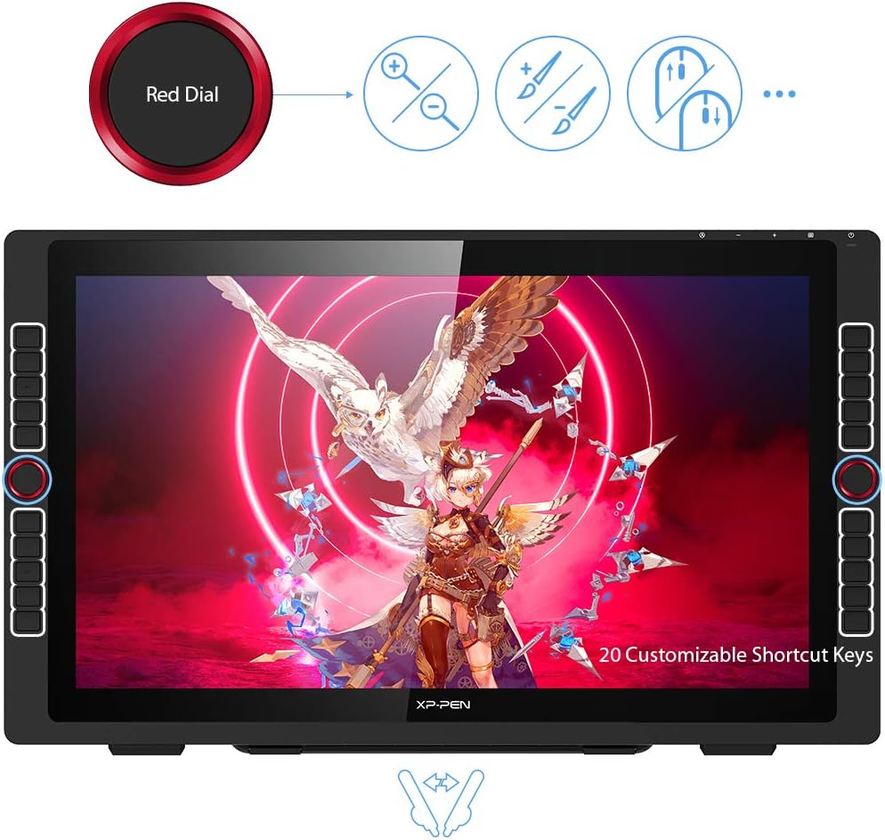 Detalle de XP-PEN Artist 22R Pro 21.5-inch drawing monitor 🎨