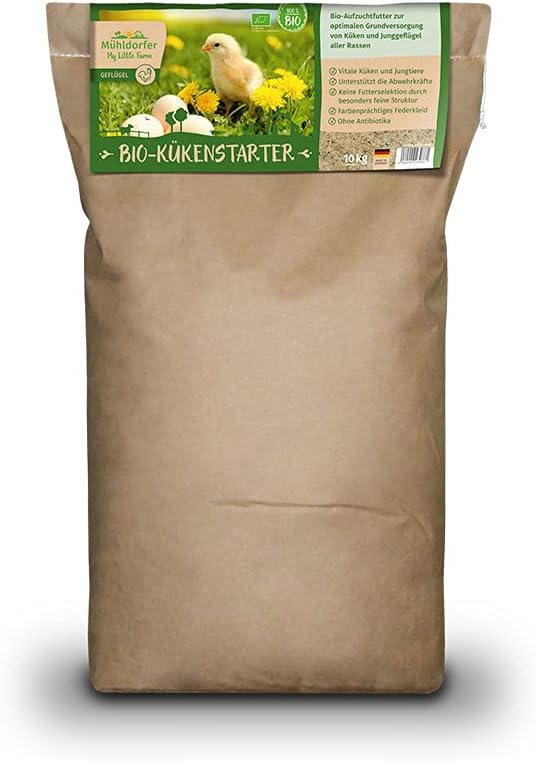 Detalle de Mühldorfer My Little Farm Bio starter dla piskląt, granulat 10 kg