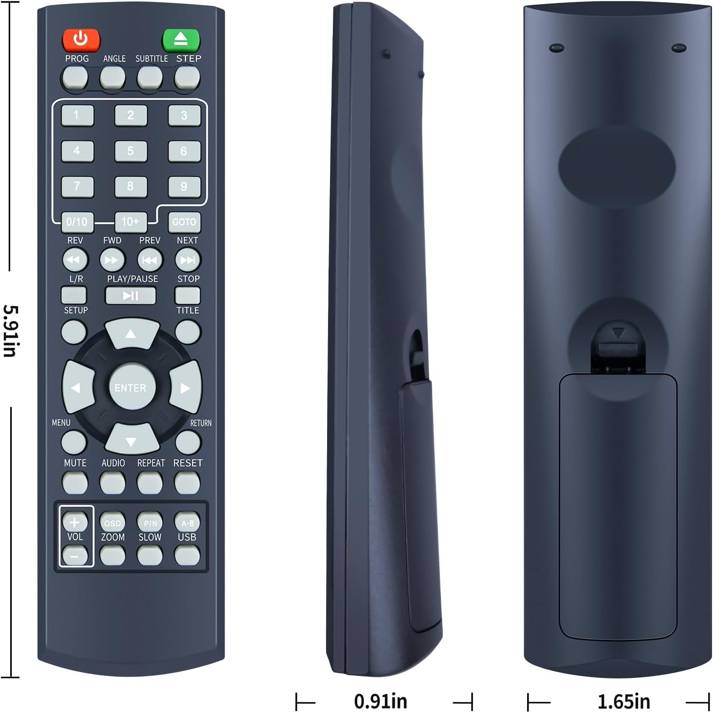 Thumbnail 2 de TCNOUMT Replacement Remote for ONN TV XL-6046