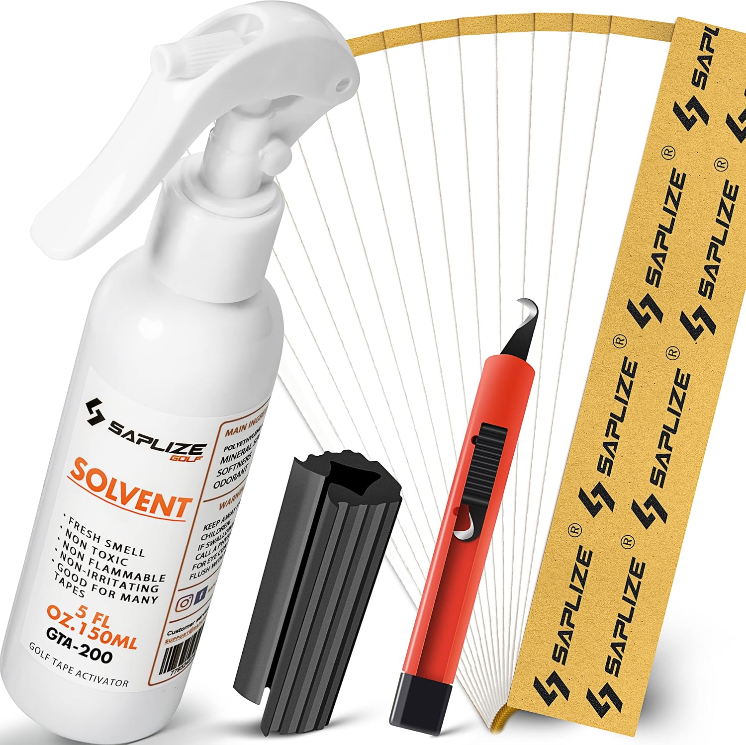 SAPLIZE Golf Grip Kit 5 oz solvent