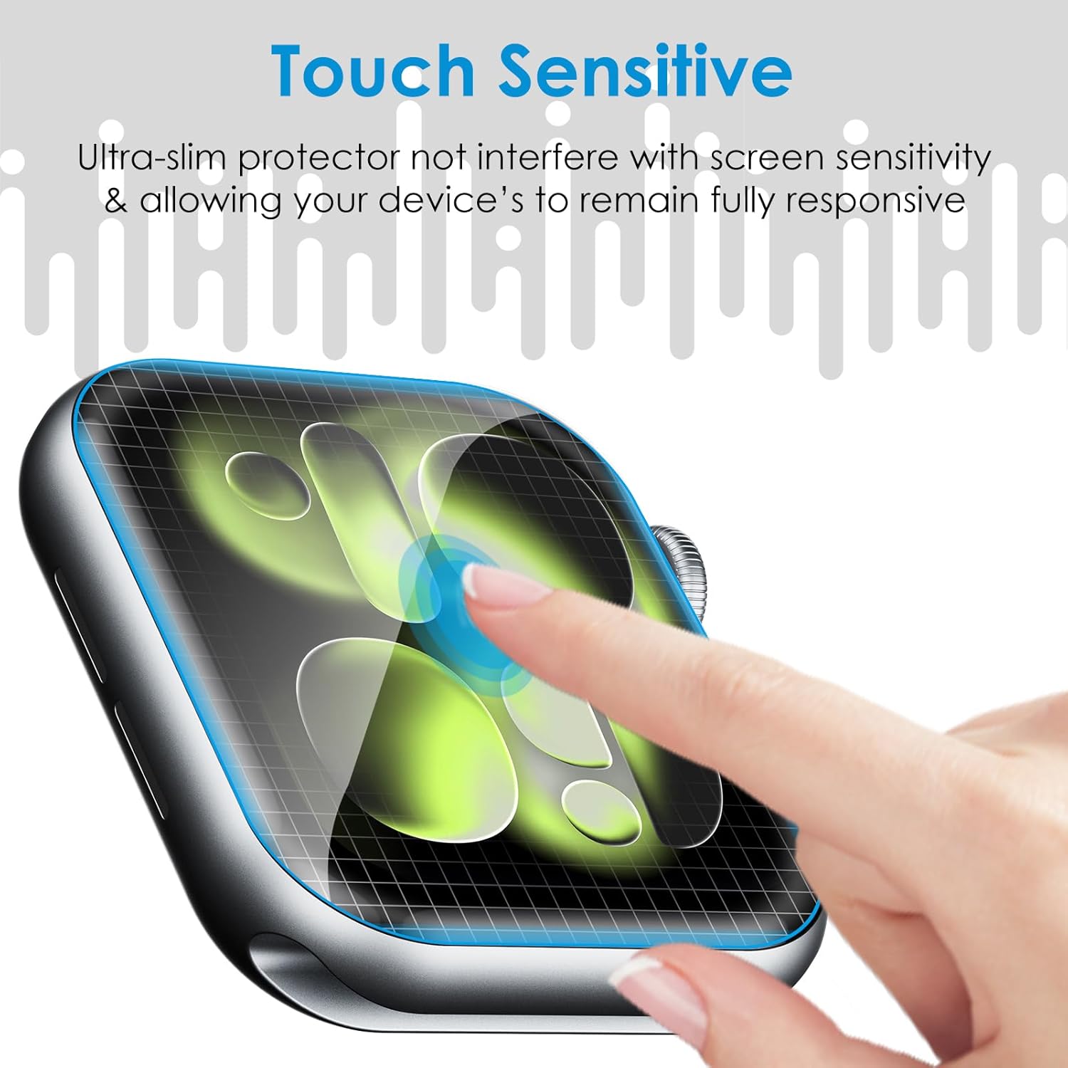 Thumbnail 4 de UniqueMe Apple Watch 46mm screen protector