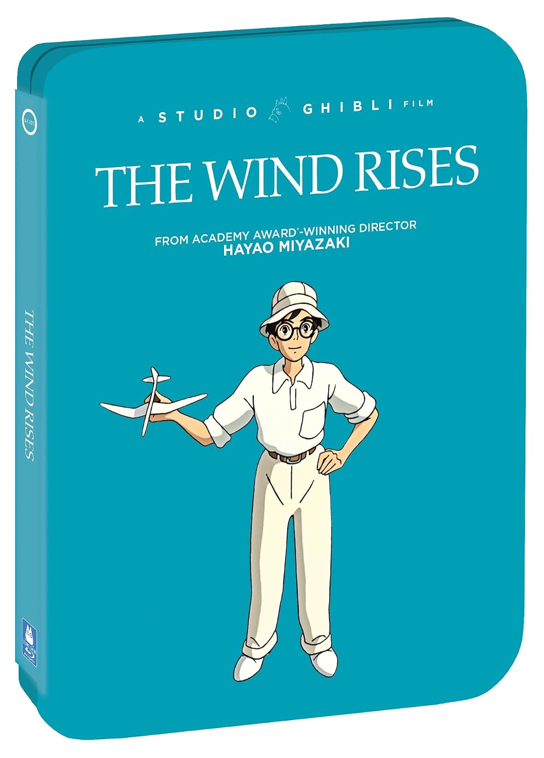 Detalle de The Wind Rises 826663271034 Limited Edition Steelbook Blu-ray + DVD