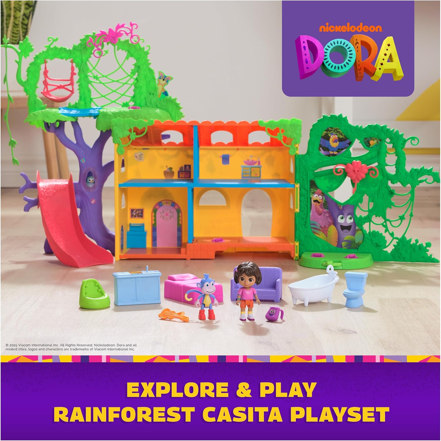 Thumbnail 2 de Dora the Explorer Explore & Play Rainforest Casita Playset