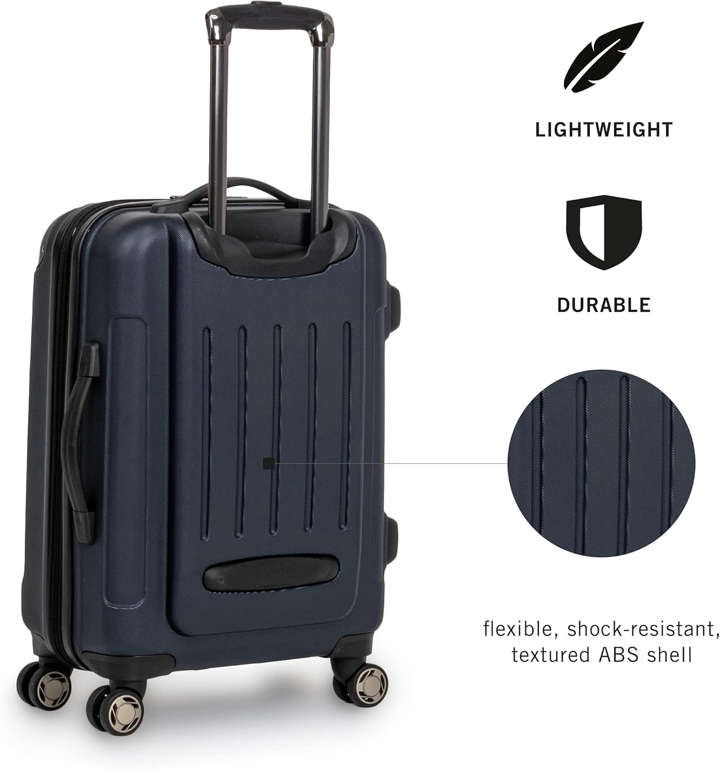 Detalle de Kenneth Cole REACTION Renegade Collection Luggage - Navy